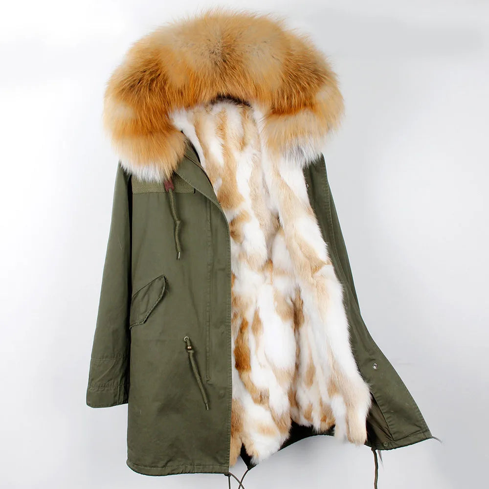 Parka Echtpelz