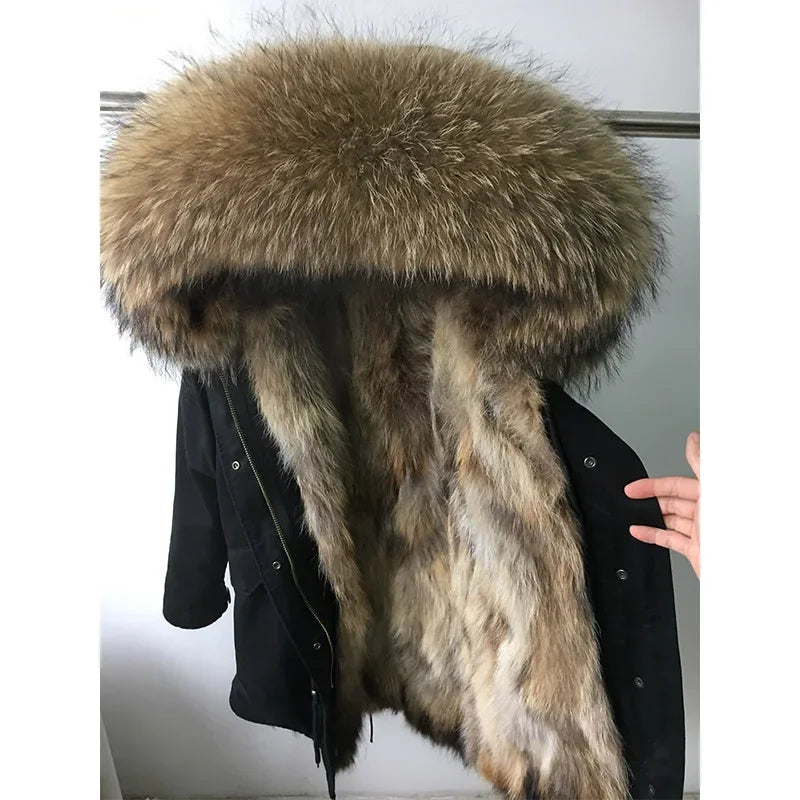 Pelz Winterjacke