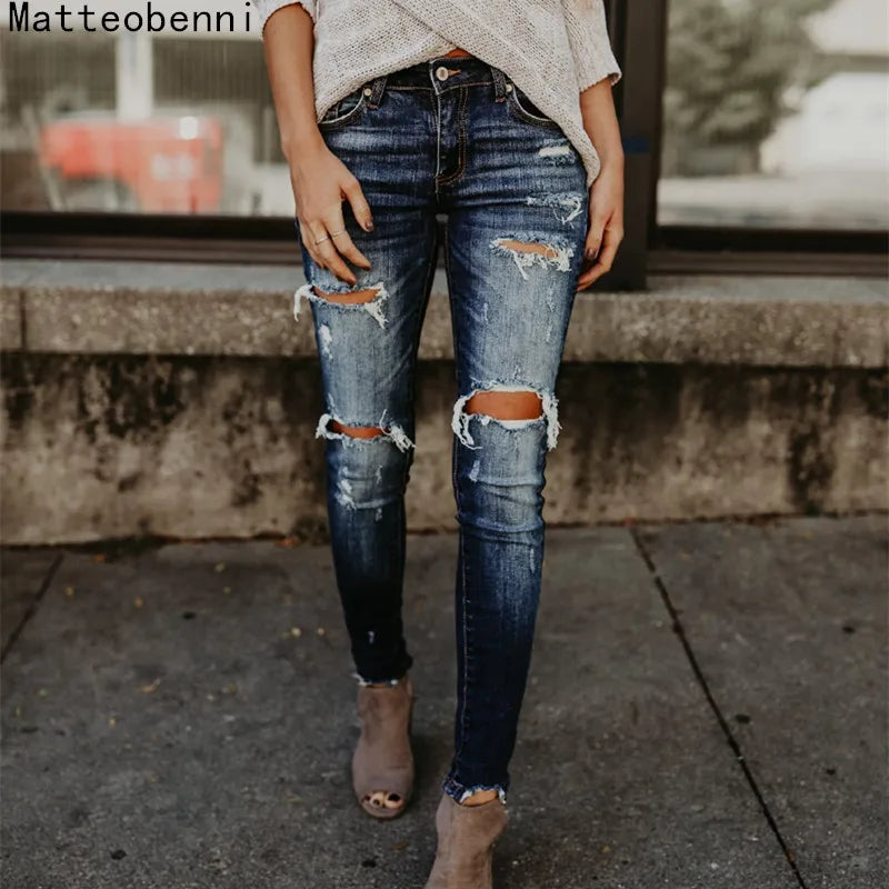 High Waist Skinny Jeans