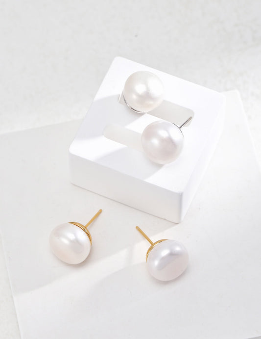 Natural Pearl Ohrring