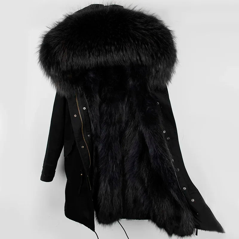 Pelz Winterjacke