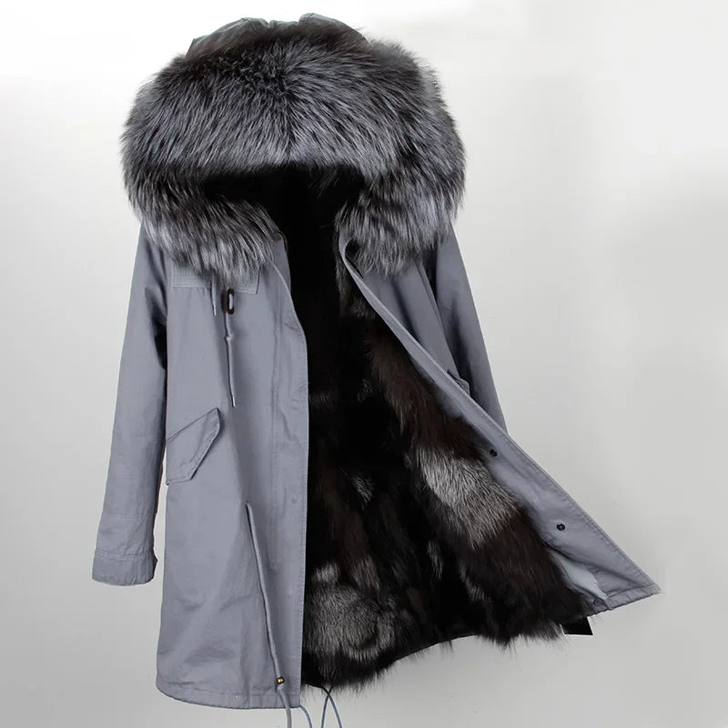 Pelz Winterjacke