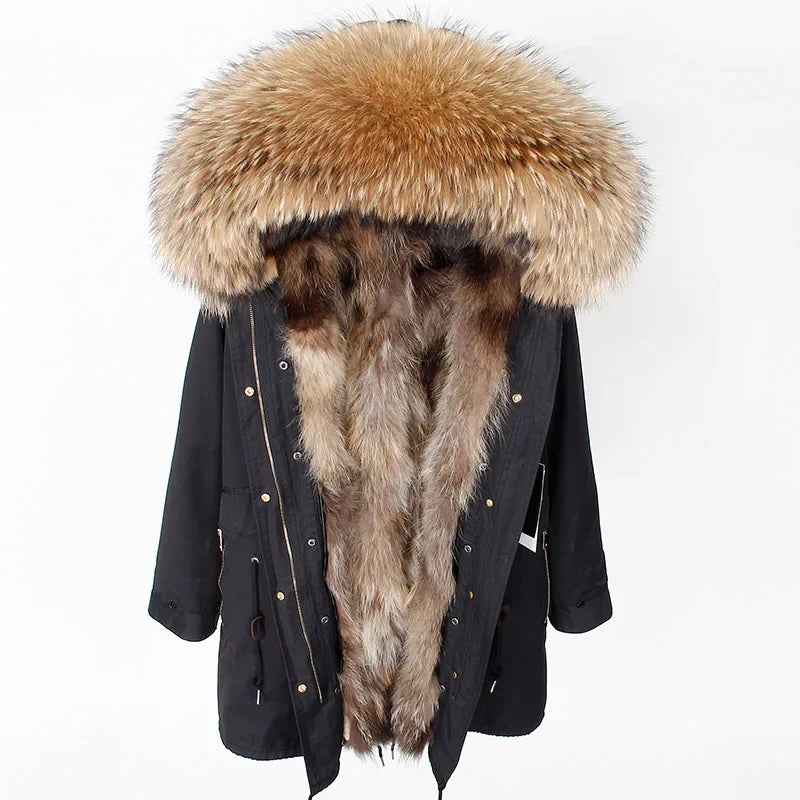 Pelz Winterjacke