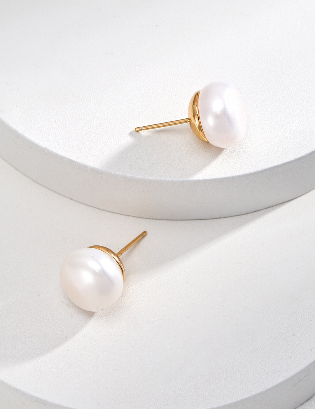 Natural Pearl Ohrring