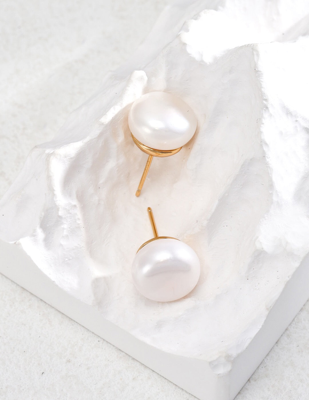 Natural Pearl Ohrring