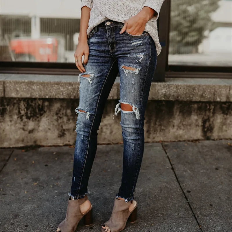 High Waist Skinny Jeans