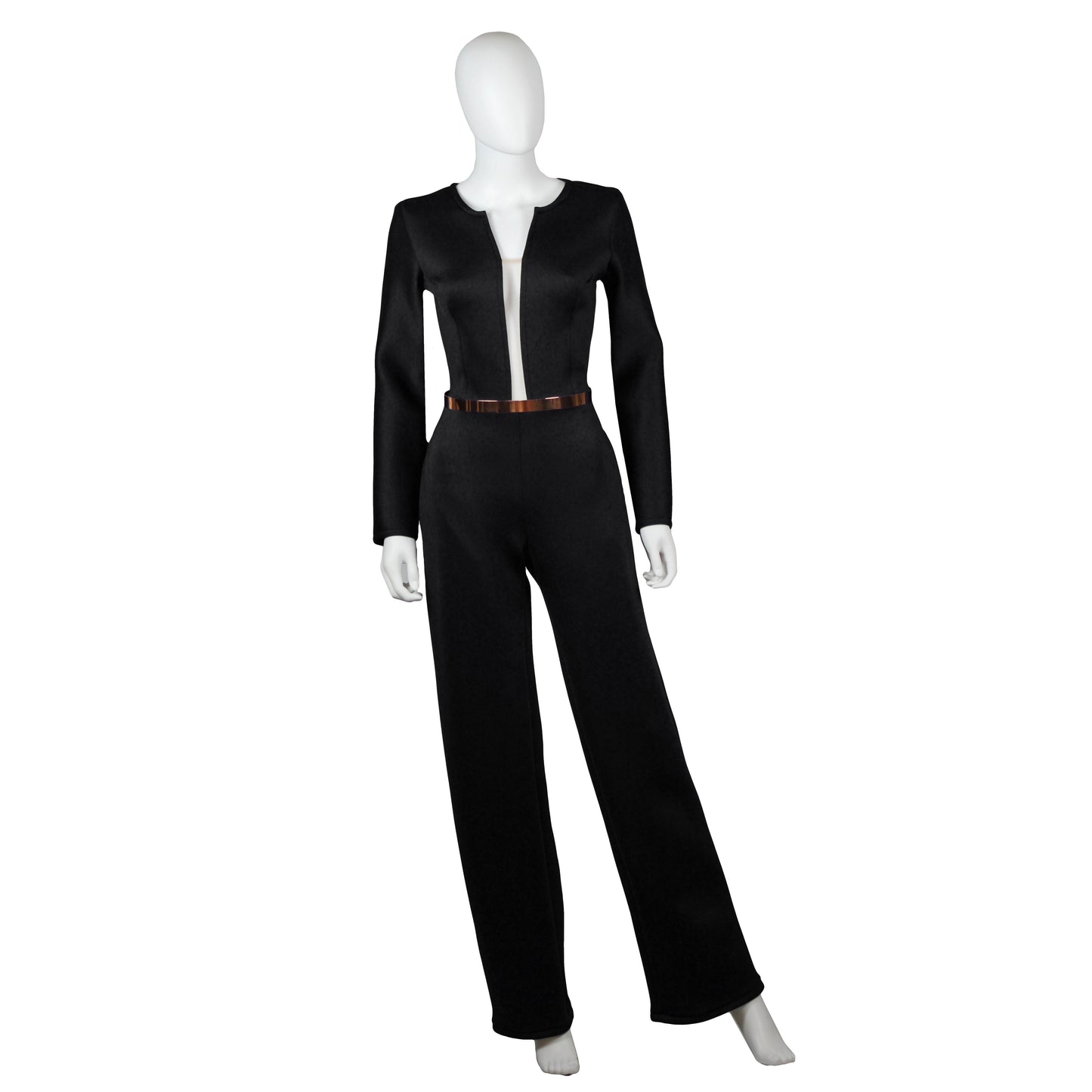 Eleganter Jumpsuit mit langen Ärmeln